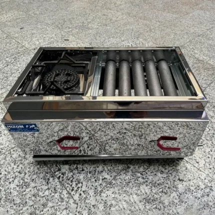 کباب‌پز گازی اجاق‌دار