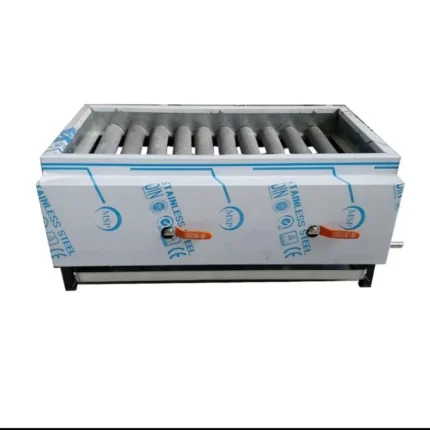 کباب‌پز گازی ۸۰ سانتی‌متری تمام استیل